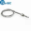 Compressed spring J type thermocoulple temperature sensor