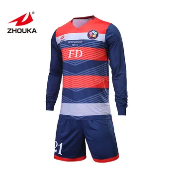 New Season Football Shirt Oem Wholesale Sports Uniform Authentic Soccer Jerseys - Buy Authentic 