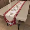 Floral Cotton, Acrylic fibres, Polyester Mediterranean Embroidered dining table runner