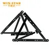 Wall bed gas supporting/lift gas spring hinge/gas lifting mechanism