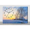 time wall clock hour time clock for decorative living room