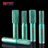 Grooving knife for stone Electroplated Diamond Straight Bit diamond flat groove cutter engraving machine cnc router bit