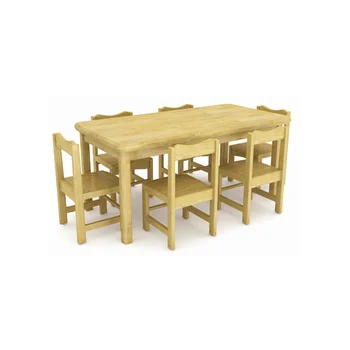 solid wood kids table