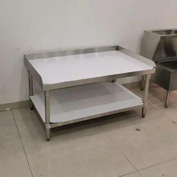 Commercial Stainless Steel Work Prep Table With Underboard For