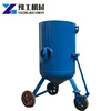 Portable railroad car train carriage compartment air gun sandblasting water sand blaster machine