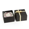 Custom New products Bow tie mini luxury presentation black jewelry box