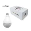 360 Panoramic 1080P SPY Hidden wifi Camera Light Bulb Home Security IP CAM Lamp Wireless IP Camera Wi-fi FishEye