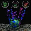 Aquarium Decor Fish Tank Decoration Ornament Artificial Plastic Plant Green