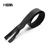 Factory high quality wholesale bag accessories black custom airtight waterproof zipper plastic pvc zipper for clothes