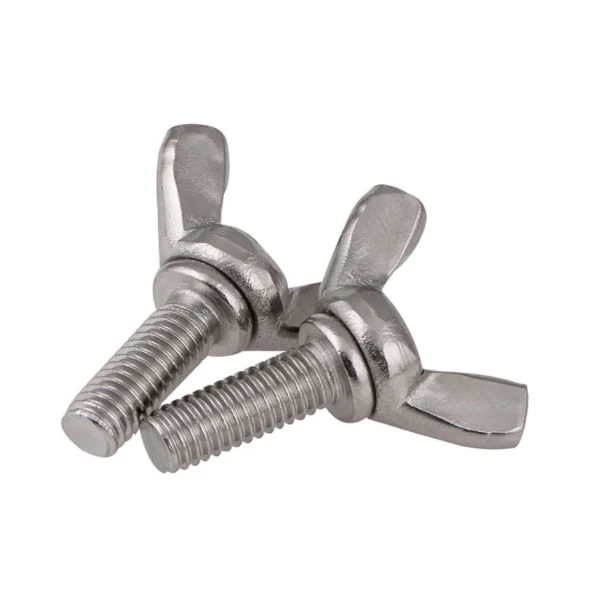 Traffic Red Cap Color Steel Bolt 10 mm Screw Length Pack of 10 Metric Kipp 06652-9046X10 Novo/·Grip Grey Thermoplastic Wing Grip with M4 External Thread 12 mm Diameter