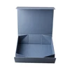 Luxury Custom Paper Gift Packaging Flat Pack Folding Magnetic Collapsible Rigid Box With hot foil logo.