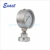 All stainless steel high accuracy oil filled Diaphragm pressure gauge