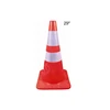 long service time 700mm traffic cone reflective flexible safety cone pvc road cone