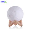 USB Charge Touch Sensor 3d Moon Lamp LED Night Light Kids