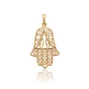 33853 xuping copper alloy 18k gold plated charm fashion pendant