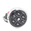Marine Waterproof MP3 Audio Controller Bluetooth Marine Gauge Style Digital Media AM/FM Receiver USB 3.5MM AUX In to RCA out