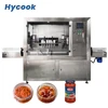 New electric automatic bottle tomato peanut paste fruit jam jar chili garlic fish seafood bbq tomato hot sauce filling machine