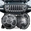 Newest 2018 2019 for jeep jl led headlight 9inch new design led driving light high low headlamp