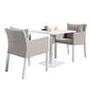 HAOYIDA Understated Luxury Outdoor Indoor Metal cafe bistro Cast Metal Garden Table Set with