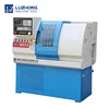 Cnc Flat Lathe Machine CK6120 Cnc Auto Lathe Machine Mini Cnc Metal Lathe Machine