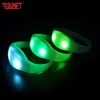 Wedding Souvenirs Guests Remote Bracelet Radio Controlled Led Wristband Flashlight With Logo