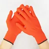 high quality colorful nylon knitted working gloves shell