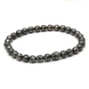 XULIN Fashion Personalized Handmade Skull Pyrite Hematite Stone Bracelet
