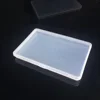 Wholesale Custom Transparent Environmental Protection Materials Plastic Storage Card Box Packaging with Lid