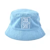 custom logo 5 panel hat cheap price embroidered bulk fishing reversible travel bucket hat