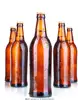 330ml 550ml 640ml transparent Botella de cerveza Garrafas de cerveja blue green beer glass bottle