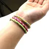Customized handwork woven Brazilian friendship bracelet Nylon Braided Bracelet
