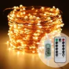 Waterproof Long Fairy Lights for Christmas Decoration Outdoor 10M-100M with 13key Remote LED String