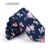 China All Kinds OF Type Flower Print Cotton Mens Ties Fashion Casual Wedding Party Neckties Wholesale 2019 Mens Tie LD456382
