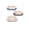 High quality stripe pattern dog bed, rectangle pet supplies bed