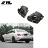 B Style C Class Dry Carbon Fiber Exhaust Muffler Tips for Mercedes W205 C63 AMG 2-Door 4-Door 2015-2018