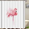 Design Bathroom Polyester Animal 3D Printed Shower Curtain