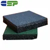 gray commercial kitchen rubber flooring/rubber tile/rubber mat
