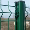 powder coated wire mesh fence post