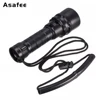 2 days shipping IP68 diving flashlight XML2 LED 1000LM underwater 50m diving torch light