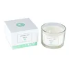 Custom wholesale natural 3 wick scented soy wax in glass jar candle