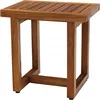 Naturally Water Resistant and Durable teak wood shower bench