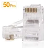 Professional Best price of Cat7 Crystal Head Lan Cable Adapter Network Cable 8P8C Metal Shielding RJ45 Modular Plug