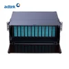 APP11 19" 4U 96 fibers Sliding-out type patch panel Support to install 12 pcs LGX MPO cassettes or adapter panel