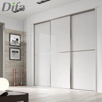 Custom Modern Bedroom Furniture Sliding Door Closet Wardrobe