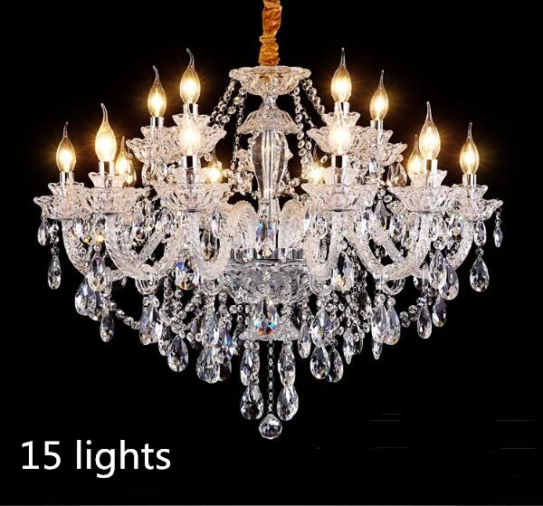 Luxury wedding centerpieces chandelier crystal beads chain pendant