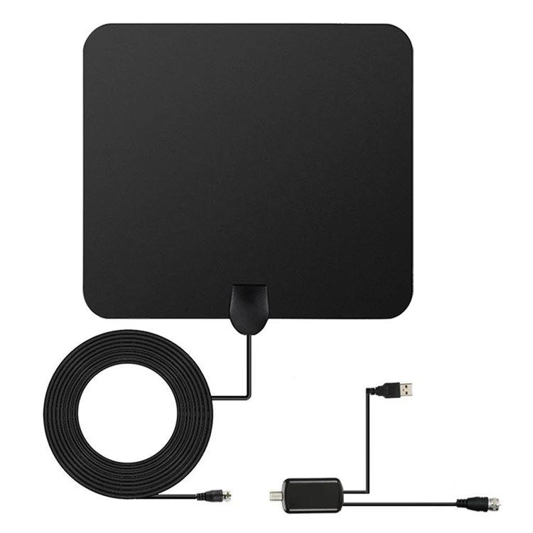 Long Range 4k Indoor Tv Dtv Antenna Uhf/vhf Amplified Hd Digital Tv