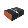 Silver E-commerce Tuck Top Packaging Grey High-end Upper Class Watch Jewelry Cover Handbag Gift Custom Made Paper Flower Box