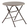 Easy installation 4FT plastic picnic table/high quality dining table for restaurant