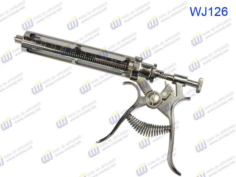 30ml,50ml Veterinary Semiautomatic Metal Revolver Syringe Gun Buy