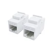 Data Cat 5E Modular Inline Coupler 8P8C Jacks